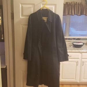London Fog Navy Trench Coat